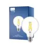 Philips MASTER Value LED Globe E27 93mm Filament Klar 5.9W 806lm - 922-927 Extra Varm Vit | Bästa Färgåtergivning - Dimbar - Ersättare 60W