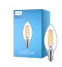 Philips Corepro LED Kronljus E14 Filament Klar 6.5W 806lm - 827 Extra Varm Vit | Ersättare 60W