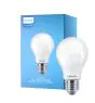 Philips Corepro LED Lampa E27 Päron Matt 8.5W 1055lm - 827 Extra Varm Vit | Ersättare 75W