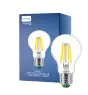 Philips MASTER LED Lampa Ultra Efficient E27 Päron Klar 2.3W 485lm - 840 Kallvit | Ersättare 40W