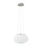 Eglo Pendellampa Optica Stål Satin Nickel | Passande för 2x E27