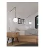 Eglo Pendellampa Rondo 3 Stål Svart | Passande för E27