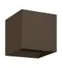 Eglo Vägglampa Calpi 3 Aluminium Rostig Up & Down 2.8W 420lm - 830 Varm Vit | IP54