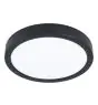 Eglo Taklampa Fueva 6 Plast Svart 11.5W 1550lm - 827-840-865 CCT