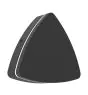 Eglo Vägglampa Pedersano Aluminium Svart 8W 800lm - 827-840-865 CCT | IP44