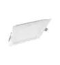 Ledvance LED Downlight Slim Fyrkant SQ105 6W 420lm 120D - 830 Varm Vit 