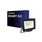 Noxion LED Strålkastare Beamy G3.1 Svart 20W 2200lm 100D - 840 Kallvit | IP65 - Symmetrisk 