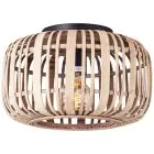Brilliant Trärow Taklampa Metall Bambu Brun | 320mm - Passande för 1x E27