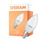 Osram Classic LED E14 Kronljus Matt 7.5W 806lm - 840 Kallvit | Ersättare 60W