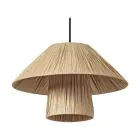 Ledvance Decor Bamboo Papper/Stål Hut 400 Brun | Passande för E27