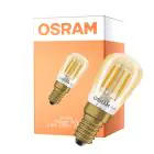 Osram Vintage 1906 LED Special Shapes E14 Tubular Ambar 2.8W 250lm - 822 Extra Varm Vit | Dimbar - Ersättare 25W