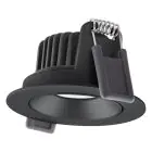 Ledvance LED Spot Adjust Aluminium Svart 8W 640lm 36D - 927 Extra Varm Vit | Utskärning   68mm - IP20 - Bästa färgåtergivning - Dimbar
