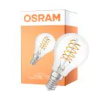 Osram Vintage 1906 LED Classic Slim E14 Päron Filament Klar 4.8W 470lm - 827 Extra Varm Vit | Dimbar - Ersättare 40W