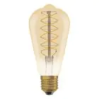 Ledvance Vintage 1906 LED E27 Päron Guld 4.8W 420lm - 822 Extra Varm Vit | Dimbar - Ersättare 37W