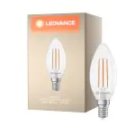 Ledvance Classic LED E14 Kronljus Filament Klar 3.8W 806lm - 827 Extra Varm Vit | Ersättare 60W