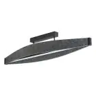 Ledvance Decor Flat Felt Taklampa Grå 23W 800lm - 830 Varm Vit