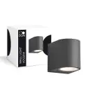 D'Lite Vägglampa Vossem Svart | IP54 - Passande För 1x GU10