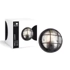 D'Lite Vägglampa Ecco Svart Runda | IP54 - Passande för 1x E27