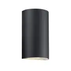Nordlux Rold Vägglampa Metall Svart Up & Down 10.5W 350lm - 830 Varm Vit