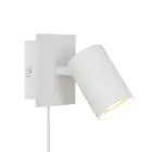 Nordlux Frida Vägglampa Metall Vit | Passande för GU10