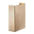 Nordlux Fold 10 Vägglampa Mässing Guld Up & Down 7.5W 225lm - 830 Varm Vit