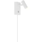 Nordlux LED Vägglampa Omari Vit 3.2W 320lm 41D - 827 Extra Varm Vit | Dimbar - Lutningsbar