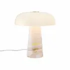 DFTP by Nordlux Bordslampa Glossy Marmor och Glas Rosa | 220mm - Passande för 1x E14