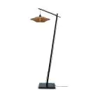 Good&Mojo Golvlampa Bali Bambu Svart | Passande för 1x E27 