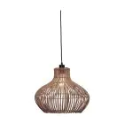 Good&Mojo Pendellampa Kalahari Rattan Brun | Passande för 1x E27 