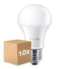 Flerpack 10x Philips Corepro LED Lampa E27 Päron Matt 13W 1521lm - 830 Varm Vit | Ersättare 100W
