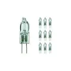 Flerpack 10x Philips Microprojection Halogen G4 Lampa Focusline 10 W 