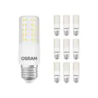 Flerpack 10x Osram Special T Slim LED E27 Klar 7.3W 806lm - 827 Extra Varm Vit | Dimbar - Ersättare 60W 