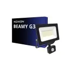 Noxion LED Strålkastare Beamy G3 50W 5500lm 110D - 830 Varm Vit | IP44 - Rörelse- och Ljussensor - Symmetrisk