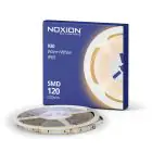Noxion Led-Ljusslingor Naga 5 Meter 24V - 120LEDs/m - 9.6W/m - 930 Varm Vit | 8mm - IP65 - Bästa Färgåtergivning - SMD2835