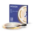 Noxion Led-Ljusslingor Naga 5 Meter IP20 COB/320 24V 8W/m 927 /8mm/50mm + DC Sladd