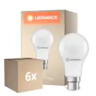 Flerpack 6x Ledvance Performance LED Lampa B22d Päron Matt 8.5W 806lm - 827 Extra Varm Vit | Ersättare 60W
