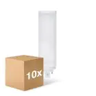 Flerpack 10x Ledvance Dulux-T LED 20W - 830 Varm Vit | 4-Stift - Ersättare 42W