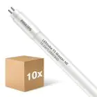 Flerpack 10x Philips LED Rör T5 MASTER (Mains AC) High Efficiency 16.5W 2500lm - 840 Kallvit | 115cm - Ersättare 28W