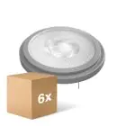 Flerpack 6x Ledvance Superior LED Spot Reflektor G53 AR111 7.4W 450lm 40D - 930 Varm Vit | Bästa färgåtergivning - Dimbar - Ersättare 50W