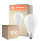 Flerpack 10x Ledvance Classic LED E27 Päron Filament Matt 17W 2452lm - 827 Extra Varm Vit | Ersättare 150W
