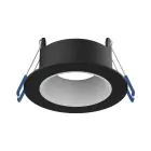 Noxion LED Spot Ares Djup ring Svart - med Inre Ring Vit | Utskärning   68mm - incl. GU10 Fitting