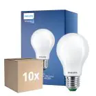Flerpack 10x Philips MASTER LED Lampa Ultra Efficient E27 Päron Matt 4W 840lm - 840 Kallvit | Ersättare 60W
