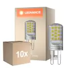 Flerpack 10x Ledvance Performance LED Capsule Klar G9 4W 470lm - 827 Extra Varm Vit | Dimbar - Ersättare 40W