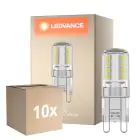 Flerpack 10x Ledvance Performance LED Capsule Klar G9 2.6W 320lm - 827 Extra Varm Vit | Ersättare 30W
