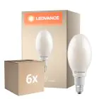 Flerpack 6x Ledvance HQL LED P E27 LED 29.1W 5400lm D - 827 Extra Varm Vit | Ersättare 125W