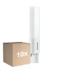 Flerpack 10x Philips CorePro PL-S LED 3.5W - 840 Kallvit | 2-Stift - Ersättare 7W