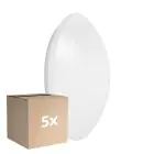 Flerpack 5x Ledvance Surface Cirkulär 350 Vit 18W 1440lm - 840 Kallvit | IP44 - Sensor - Ersättare 2x18W