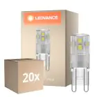 Flerpack 20x Ledvance Performance LED Capsule Klar G9 1.9W 200lm - 827 Extra Varm Vit | Ersättare 20W
