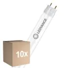 Flerpack 10x Ledvance LED Rör T8 EM Superior (EM/Mains) High Output T8 9.7W 1530lm - 830 Varm Vit | 90cm - Ersättare 30W