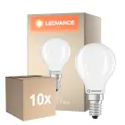 Flerpack 10x Ledvance Classic LED E14 Boll Filament 5.9W 806lm - 827 Extra Varm Vit | Dimbar - Ersättare 60W